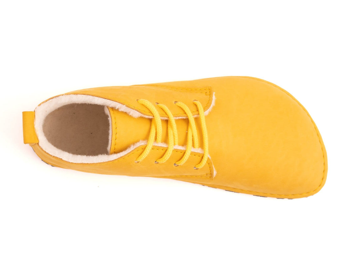 Milagro Frio Winter Barefoot boots - yellow