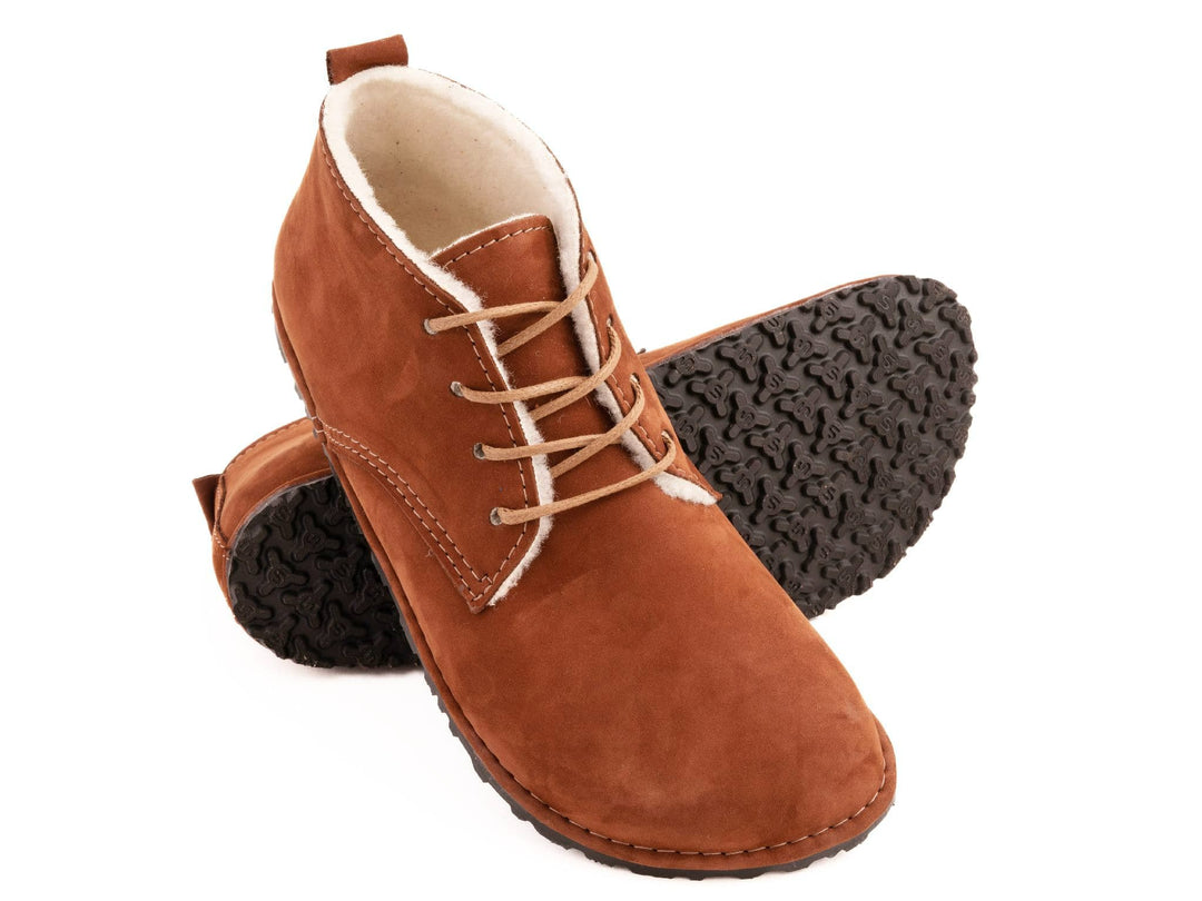 Milagro Frio Winter Barefoot boots - brown