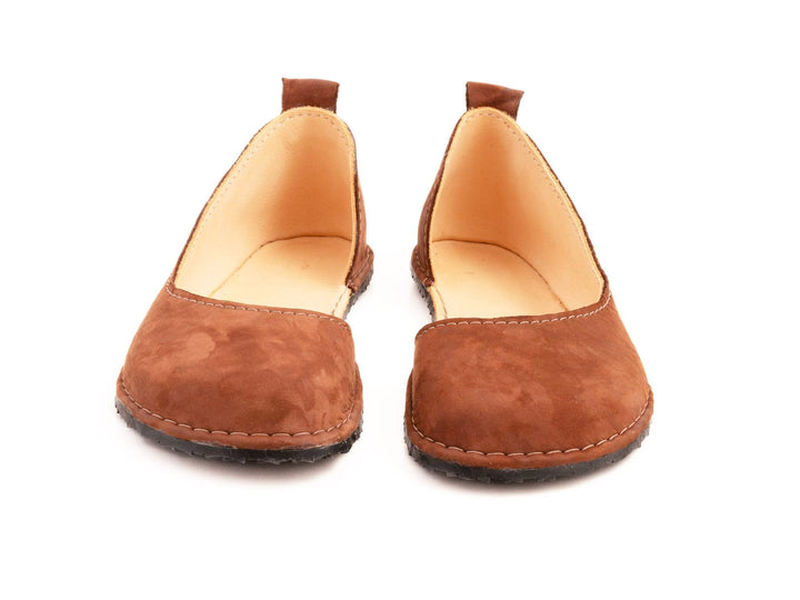 Barefoot ballerinas - brown