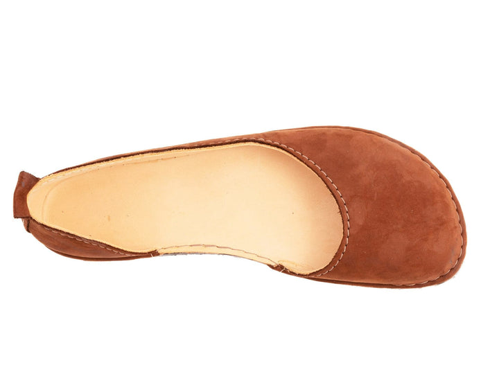 Barefoot ballerinas - brown