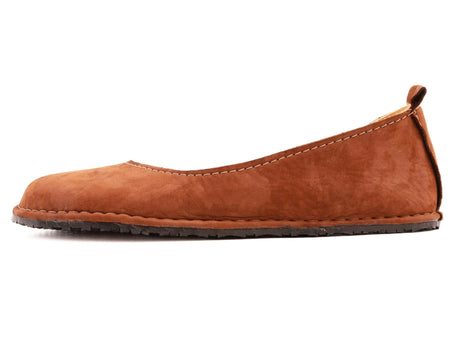 Barefoot ballerinas - brown - LUKS BAREFOOT