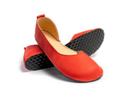 Barefoot ballerinas - red - LUKS BAREFOOT