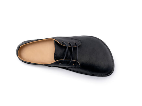 Barefoot oxfords - black - LUKS BAREFOOT