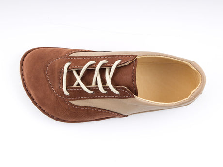 Barefoot sneakers - beige brown - LUKS BAREFOOT