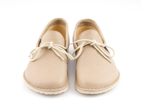 Cordelia Barefoot moccasins - beige - LUKS BAREFOOT