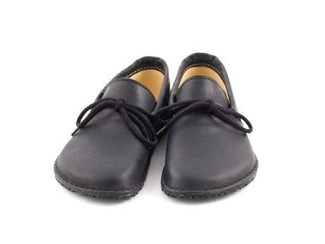 Cordelia Barefoot moccasins - black - LUKS BAREFOOT