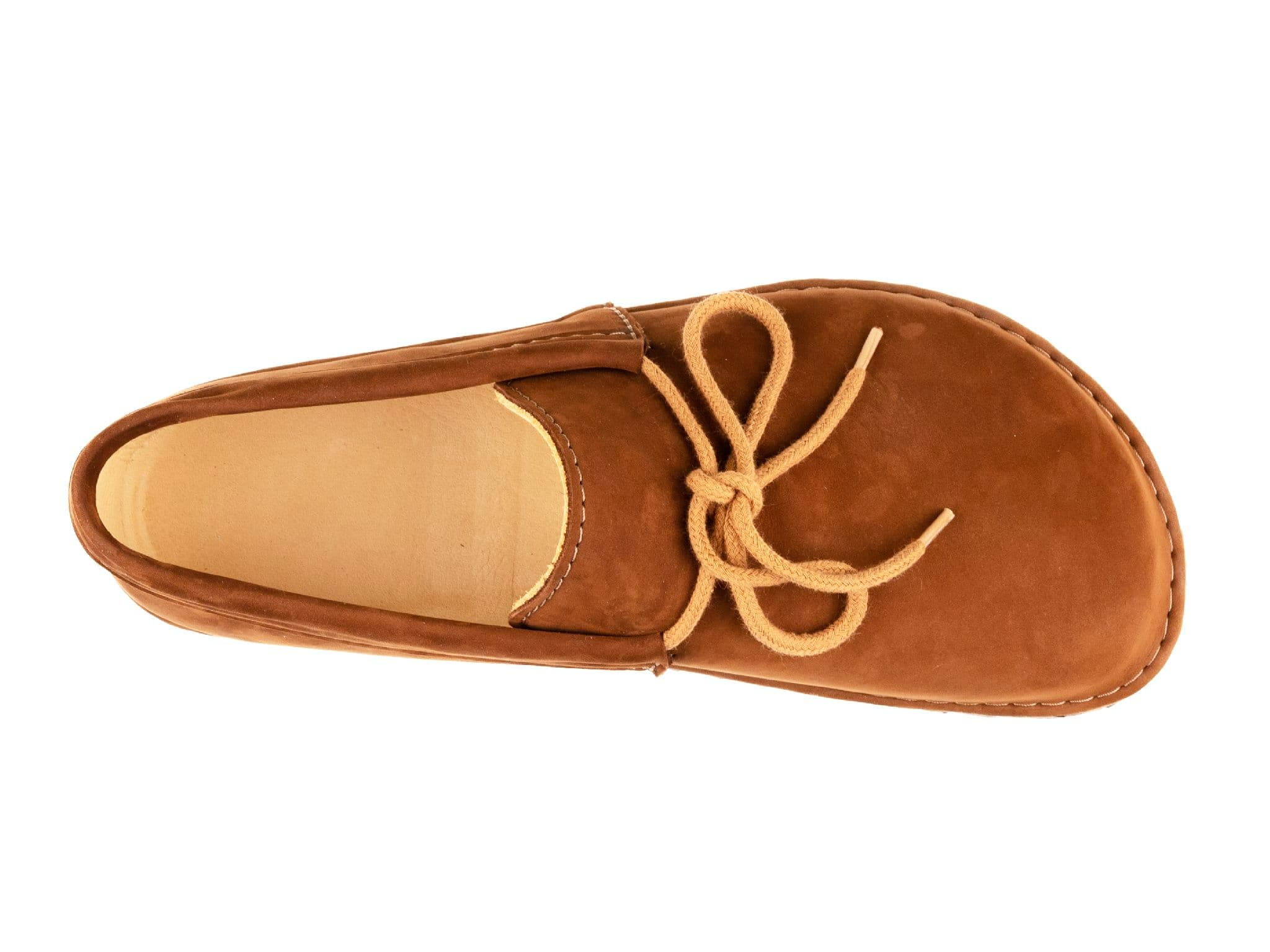 Cordelia Barefoot moccasins - brown – LUKS BAREFOOT