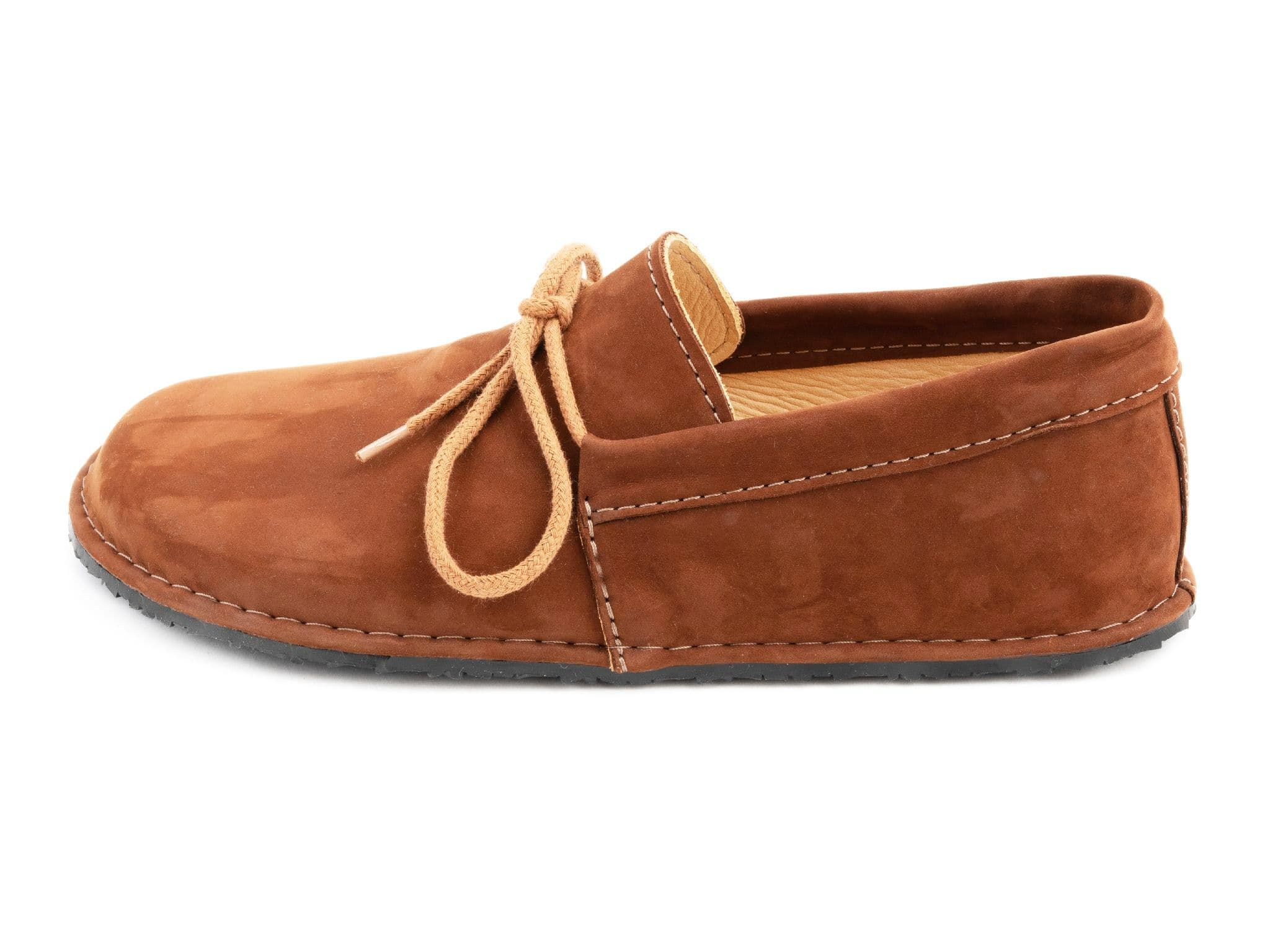 Cordelia Barefoot moccasins - brown – LUKS BAREFOOT