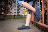 Corriente Barefoot oxfords - blue - LUKS BAREFOOT