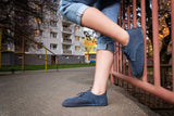Corriente Barefoot oxfords - blue - LUKS BAREFOOT