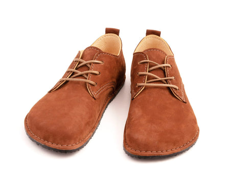 Corriente Barefoot oxfords - brown - LUKS BAREFOOT