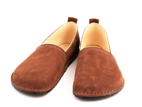 Fuego Barefoot moccasins - brown - LUKS BAREFOOT