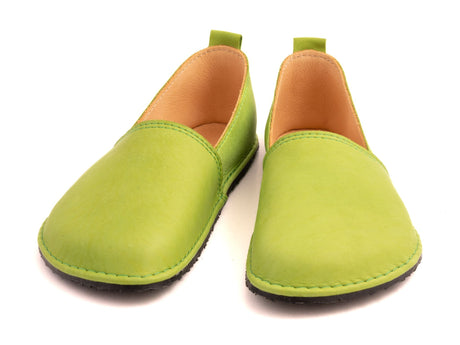 Fuego Barefoot moccasins - green - LUKS BAREFOOT