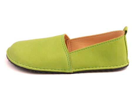 Fuego Barefoot moccasins - green - LUKS BAREFOOT