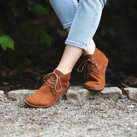 Milagro Barefoot all - season boots - brown - LUKS BAREFOOT