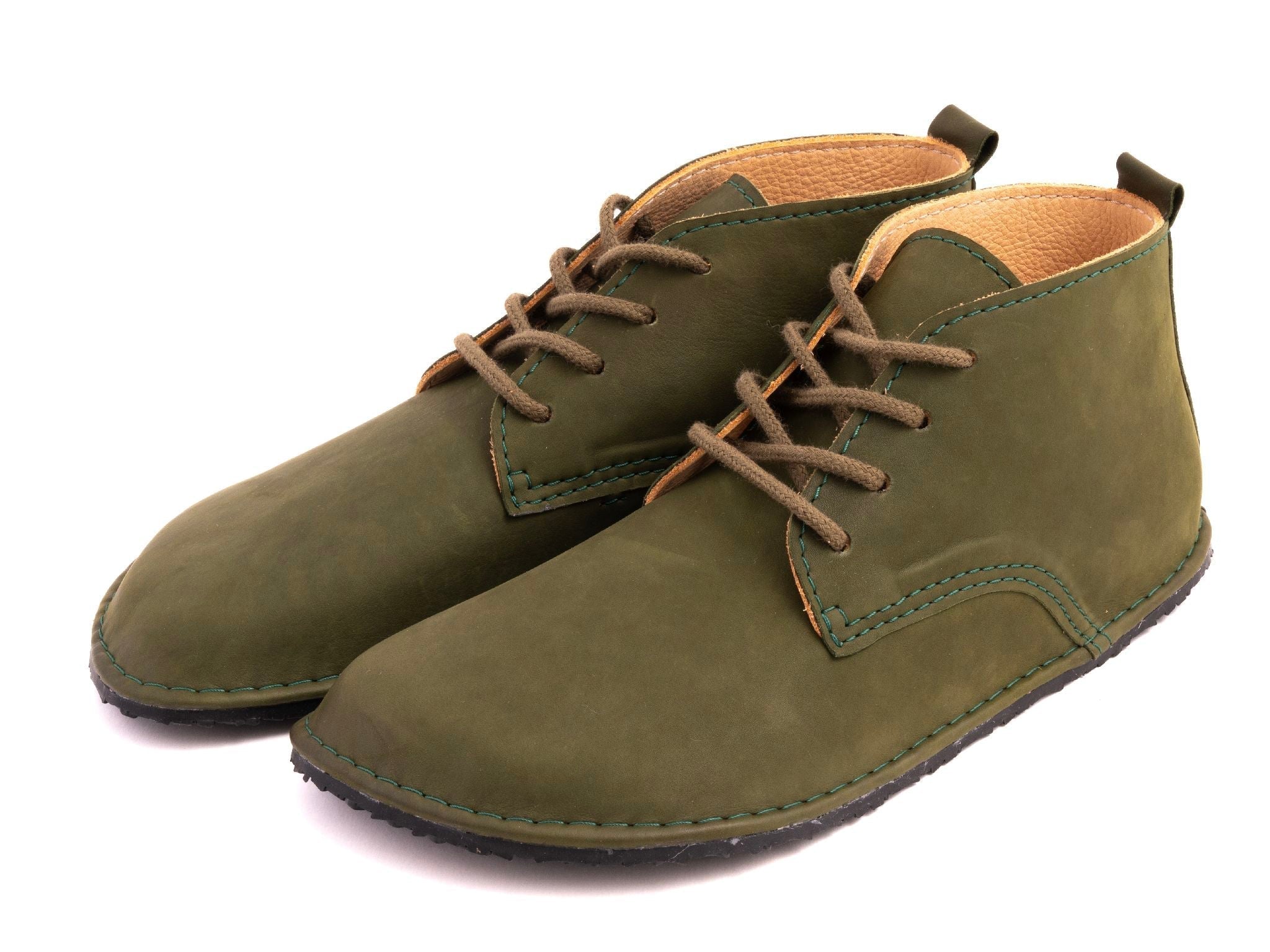 Milagro Barefoot all - season boots - khaki - LUKS BAREFOOT