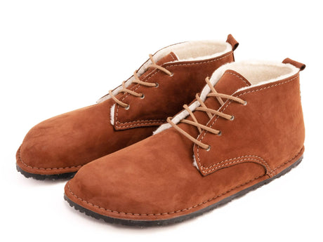 Milagro Frio Winter Barefoot boots - brown - LUKS BAREFOOT