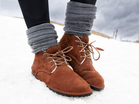 Milagro Frio Winter Barefoot boots - brown - LUKS BAREFOOT