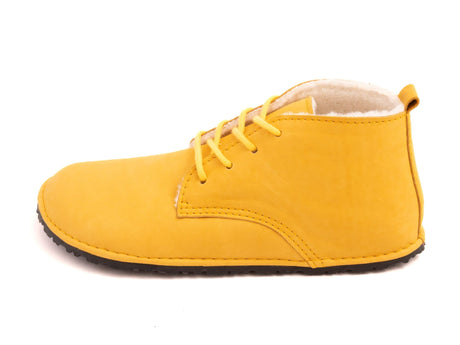 Milagro Frio Winter Barefoot boots - yellow - LUKS BAREFOOT