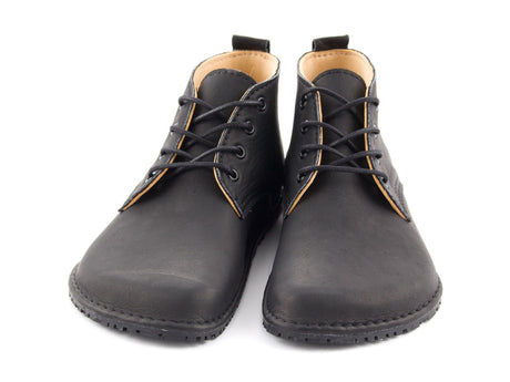 barefoot boots women - season boots - black - LUKS BAREFOOT