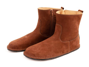 Primavera Barefoot boots - brown - LUKS BAREFOOT