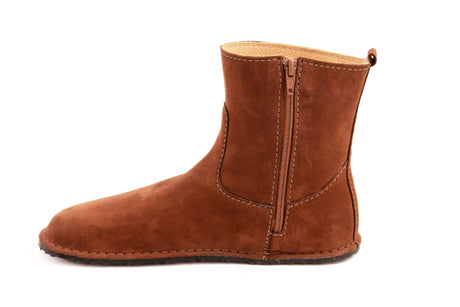 Primavera Barefoot boots - brown - LUKS BAREFOOT