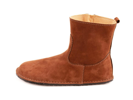 Primavera Barefoot boots - brown - LUKS BAREFOOT