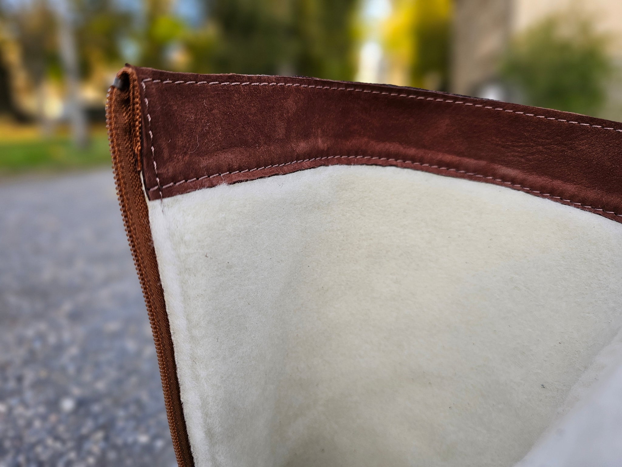 Tall Winter Boots - brown - LUKS BAREFOOT