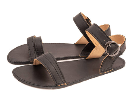 Verano Barefoot sandals - black - LUKS BAREFOOT