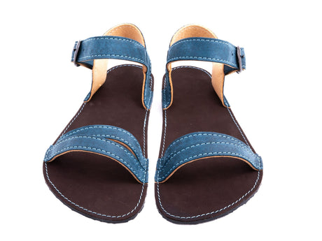 Verano Barefoot sandals - blue - LUKS BAREFOOT