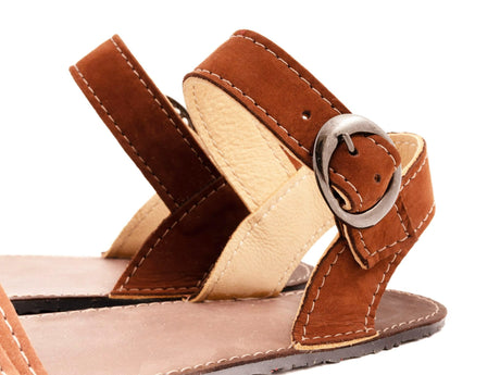 Verano Barefoot sandals - brown - LUKS BAREFOOT